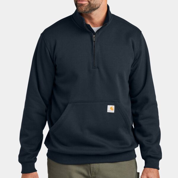Midweight 1/4 Zip Mock Neck Sweatshirt Thumbnail