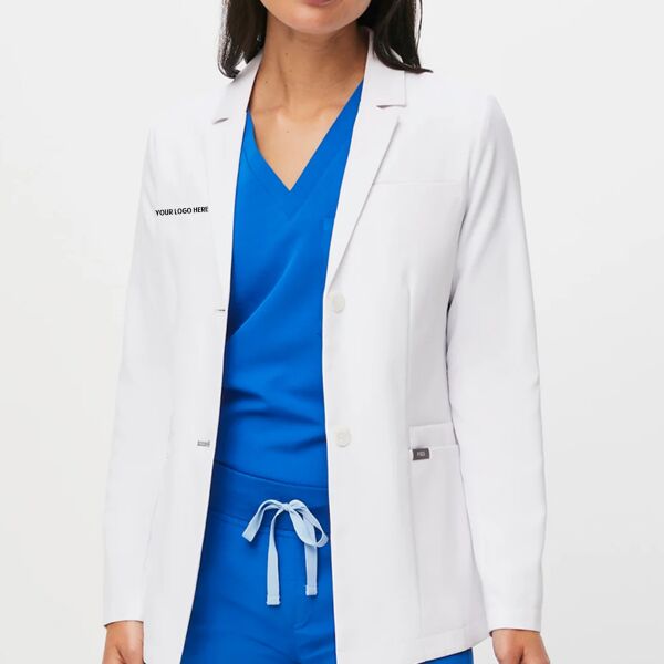 Women's Bellevue Slim Short Lab Coat Thumbnail