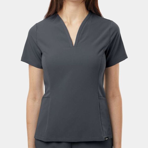 Women’s Calix Fit & Flare Scrub V-Neck Top Thumbnail
