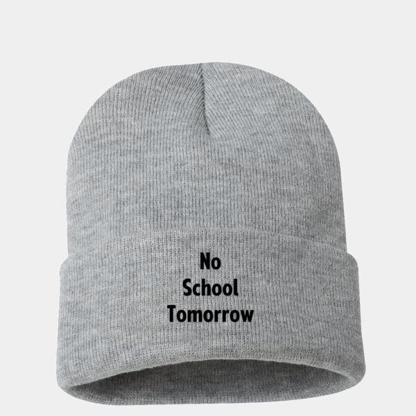 12" Solid Cuffed Beanie Thumbnail