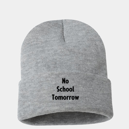 12" Solid Cuffed Beanie Thumbnail